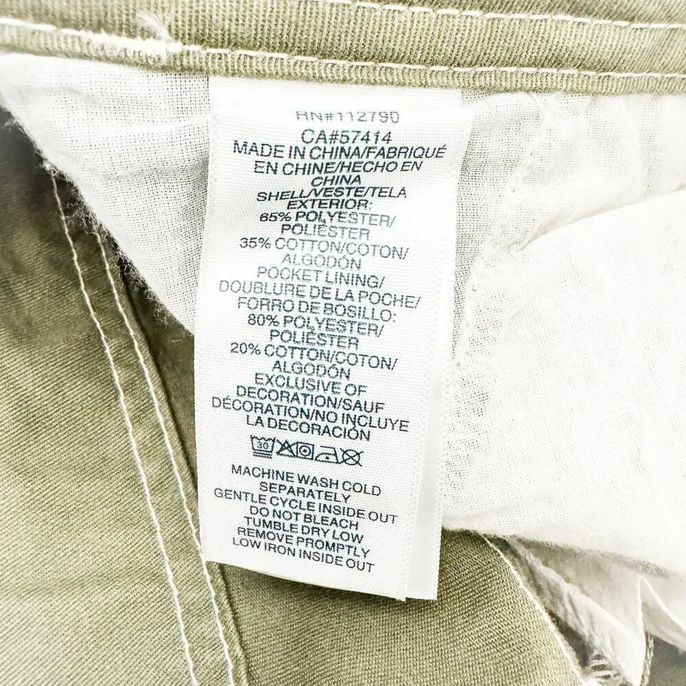 True Religion Men's Kalamata Cargo Pants Wide Leg Size 33 NWT